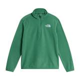 PILE TEEN GLACIER 1/4 ZIP PULLOVER DIMMED ALGAE