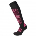 CALZA MICO W SKI SUPERTHERMO PRIMALOFT NERO FUCSIA