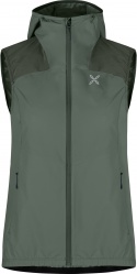 GILET MONTURA W RISE HOODED VERDE SALVIA