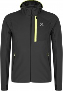 JACKET MONTURA PEAK BLACK SUNNY LIME