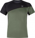 T-SHIRT MONTURA COLOR BLOCKING VERDE SALVIA