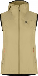 GILET MONTURA W RISE HOODED DESERT BEIGE MELON