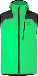 GILET MONTURA RISE HOODED VIBE GREEN ANTRACITE