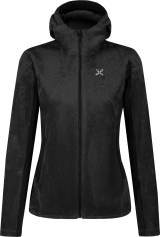 PILE W POLAR STYLE HOODED BLACK