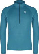 MAGLIA PEAK POWER GRID POLARTEC STEEL BLUE