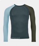 MAGLIA ORTOVOX 120 COMP LIGHT LONG SLEEVE DARK ARCTIC GREY