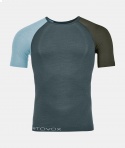 T-SHIRT ORTOVOX 120 COMP LIGHT SHORT SLEEVE DARK ARCTIC GREY