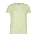 T-SHIRT CMP W COTTON LIGHT JERSEY PASTEL GREEN