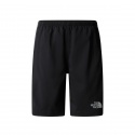 SHORTS TNF BOY REACTOR BLACK ASPHALT GREY