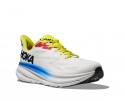 SCARPA HOKA CLIFTON 9 BLANC DE BLANC VIRTUAL BLUE