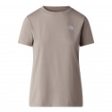 T-SHIRT TNF W EVOLUTION SIMPLE DOME SLIM STONE SLAB