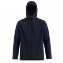 GIACCA FANES SARNER NAVY BLAZER MELANGE