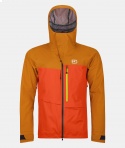 JACKET ORTOVOX 3L RAVINE SHELL HOT ORANGE